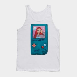 video game aesthetic 90s girl illustration Tank Top